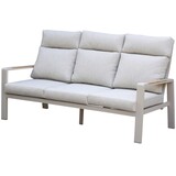 AVH-Collectie Ripasso 3-zitsbank latte zand aluminium teak AVH-Collectie Ripasso 3-zitsbank latte zand aluminium teak