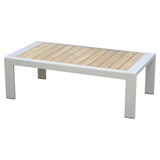 AVH-Collectie Ripasso lounge tuintafel latte aluminium teakblad 116x62xH38 cm AVH-Collectie Ripasso lounge tuintafel latte aluminium teakblad 116x62xH38 cm