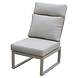 AVH-Collectie Ripasso hoek loungeset 5 delig aluminium latte zand teak
