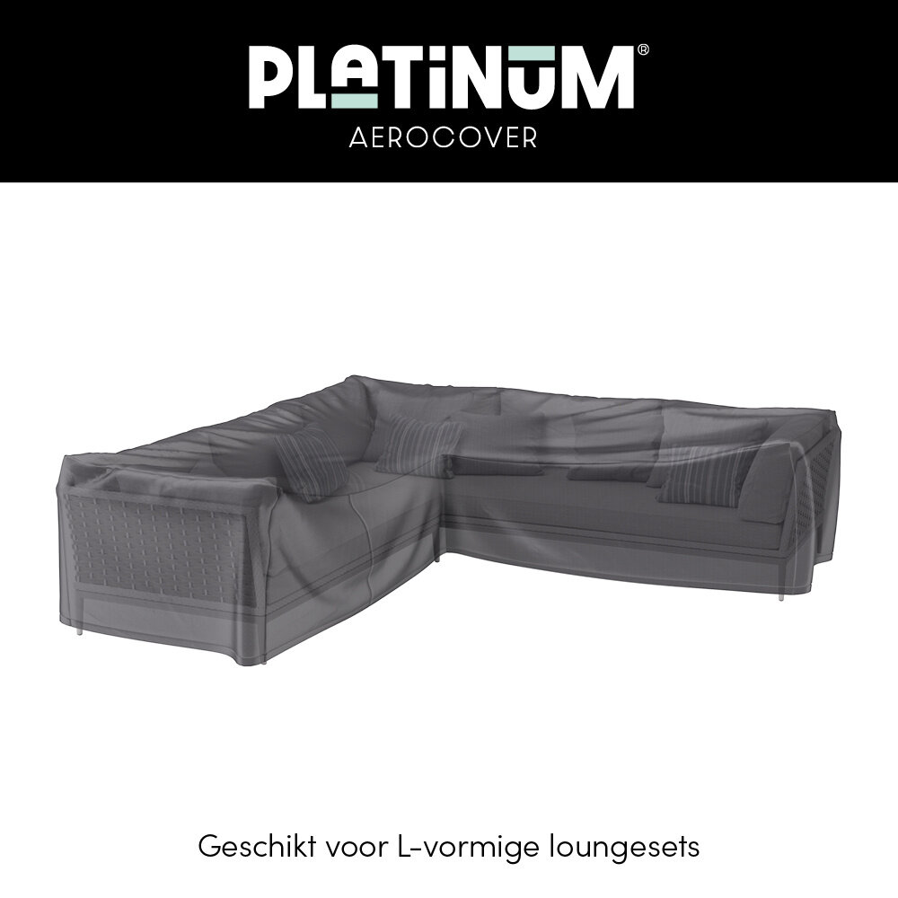 Aerocover Platinum AeroCover Loungesethoes hoekset 255x255x100xH70 Aerocover Platinum AeroCover Loungesethoes hoekset 255x255x100xH70