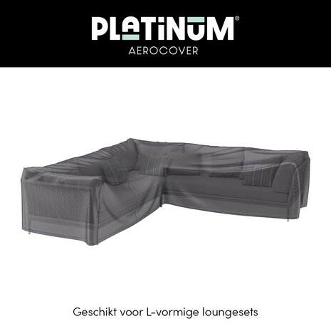 Aerocover Platinum AeroCover Loungesethoes hoekset 255x255x100xH70 Aerocover Platinum AeroCover Loungesethoes hoekset 255x255x100xH70