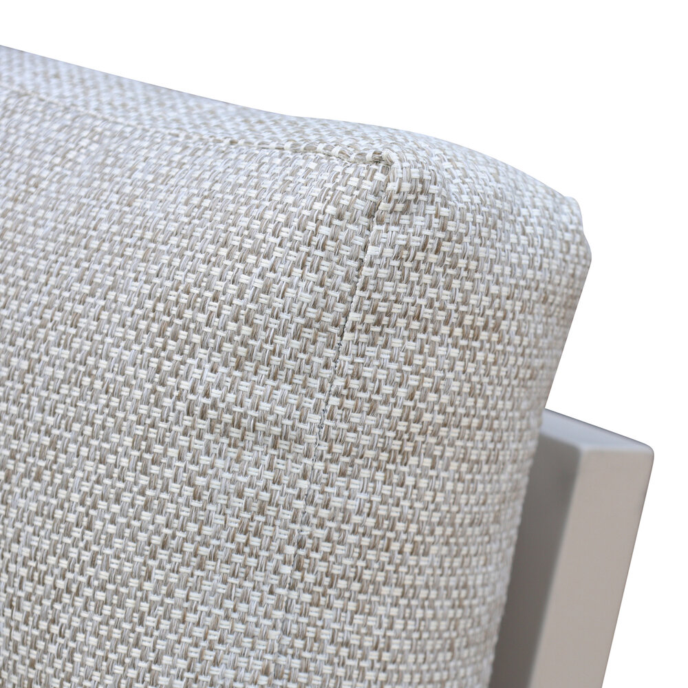 AVH-Collectie Ripasso hoek loungeset 6 delig aluminium latte zand teak