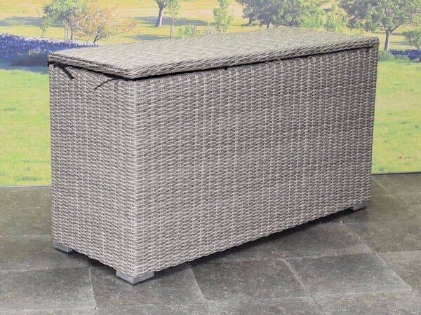 AVH-Collectie Showroommodel Kussenbox klein 126x47xH71 cm grijs