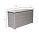 AVH-Collectie Showroommodel Kussenbox klein 126x47xH71 cm grijs