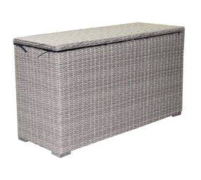 AVH-Collectie Showroommodel Kussenbox klein 126x47xH71 cm grijs AVH-Collectie Showroommodel Kussenbox klein 126x47xH71 cm grijs