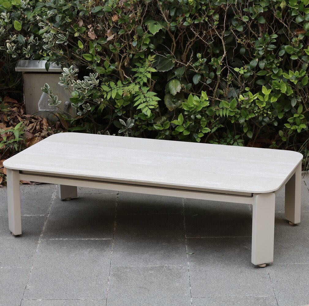 AVH-Collectie Veneto hoek loungeset 4 delig aluminium latte zand rope AVH-Collectie Veneto hoek loungeset 4 delig aluminium latte zand rope