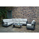 AVH-Collectie Avellino hoek loungeset 6 delig antraciet aluminium soft grey AVH-Collectie Avellino hoek loungeset 6 delig antraciet aluminium soft grey