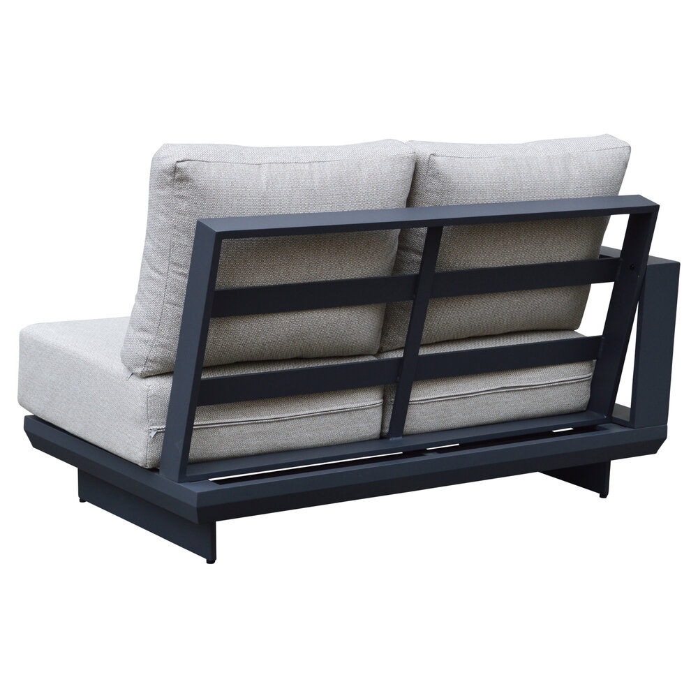 AVH-Collectie Avellino hoek loungeset 5 delig antraciet aluminium soft grey AVH-Collectie Avellino hoek loungeset 5 delig antraciet aluminium soft grey