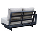 AVH-Collectie Avellino hoek loungeset 4 delig antraciet aluminium soft grey AVH-Collectie Avellino hoek loungeset 4 delig antraciet aluminium soft grey
