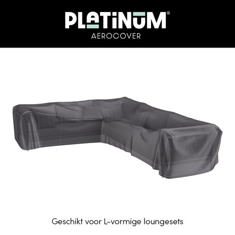 Aerocover Platinum AeroCover Loungesethoes hoekset links 355x275x100xH70 Aerocover Platinum AeroCover Loungesethoes hoekset links 355x275x100xH70