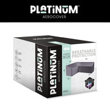 Aerocover Platinum AeroCover Loungesethoes hoekset links 305x255x100xH65/90 Aerocover Platinum AeroCover Loungesethoes hoekset links 305x255x100xH65/90