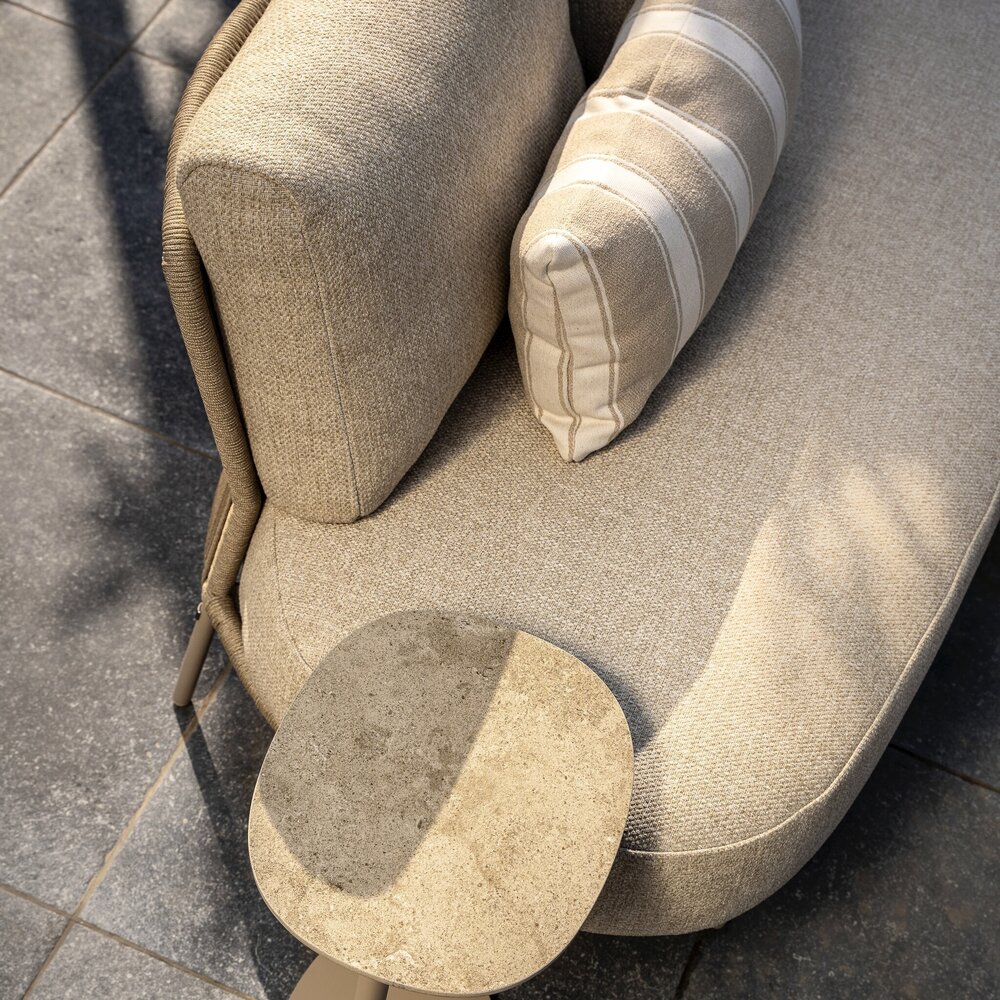 Taste 4SO Florence hoek loungeset 4 delig latte rope Taste 4SO