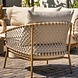4 Seasons Outdoor Hampton Martinique modulaire hoek loungeset 5 delig mortex amber 4 Seasons Outdoor