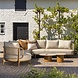 4 Seasons Outdoor Salute Martinique modulaire hoek loungeset 5 delig keramiek amber 4 Seasons Outdoor