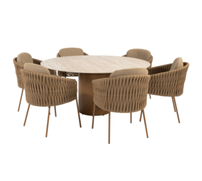 4 Seasons Outdoor Colorado Molina dining tuinset 160xH75 cm rond 7 delig keramiek amber 4 Seasons Outdoor 4 Seasons Outdoor Colorado Molina dining tuinset 160xH75 cm rond 7 delig keramiek amber 4 Seasons Outdoor