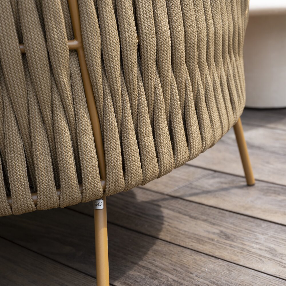 4 Seasons Outdoor Sofie Molina stoel bank loungeset 5 delig keramiek amber 4 Seasons Outdoor