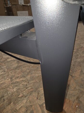 AVH-Collectie Showroommodel Vegas lounge balkonset 2 delig verstelbaar antraciet