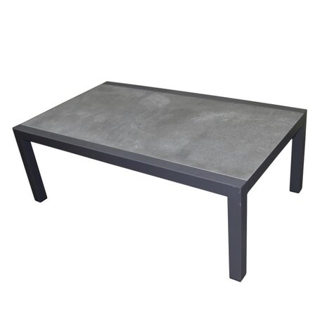 AVH-Collectie Showroommodel Montenegro stoel-bank loungeset 4-delig antraciet aluminium AVH-Collectie Showroommodel Montenegro stoel-bank loungeset 4-delig antraciet aluminium