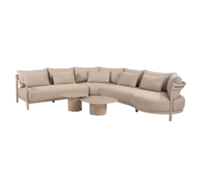 4 Seasons Outdoor Sofie Mykonos modulaire hoek loungeset 5 delig keramiek latte 4 Seasons Outdoor 4 Seasons Outdoor Sofie Mykonos modulaire hoek loungeset 5 delig keramiek latte 4 Seasons Outdoor
