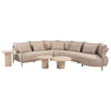 4 Seasons Outdoor Hampton Mykonos modulaire hoek loungeset 6 delig mortex latte 4 Seasons Outdoor 4 Seasons Outdoor Hampton Mykonos modulaire hoek loungeset 6 delig mortex latte 4 Seasons Outdoor