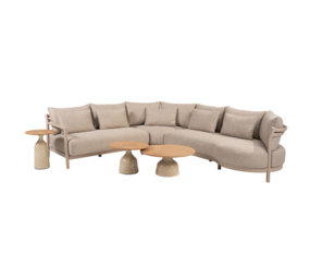 4 Seasons Outdoor June Mykonos modulaire hoek loungeset 6 delige teak latte 4 Seasons Outdoor 4 Seasons Outdoor June Mykonos modulaire hoek loungeset 6 delige teak latte 4 Seasons Outdoor