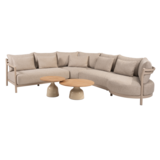 4 Seasons Outdoor June Mykonos modulaire hoek loungeset 5 delig teak latte 4 Seasons Outdoor 4 Seasons Outdoor June Mykonos modulaire hoek loungeset 5 delig teak latte 4 Seasons Outdoor