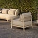 4 Seasons Outdoor June Mykonos modulaire hoek loungeset 6 delig teak latte 4 Seasons Outdoor