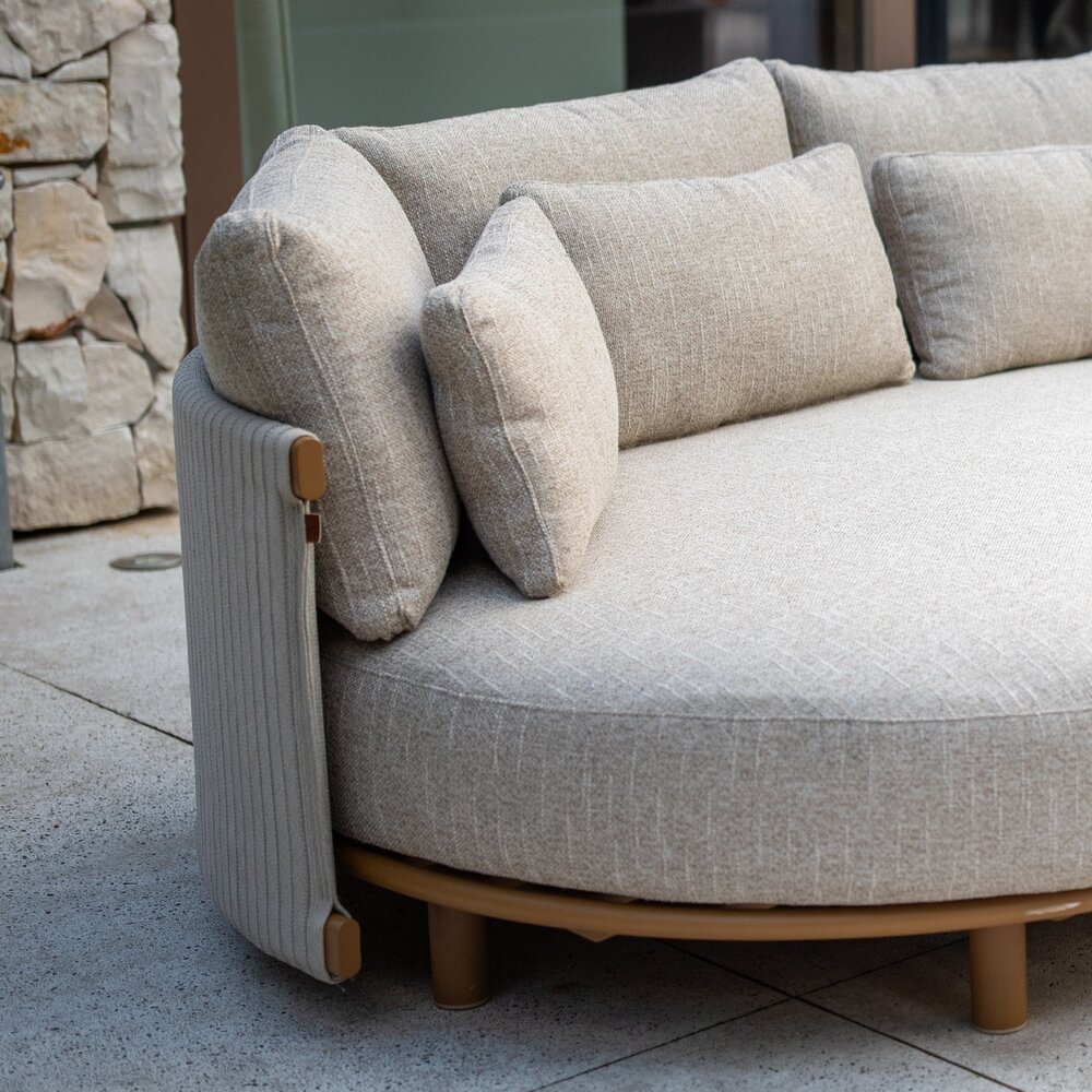 4 Seasons Outdoor Sofie Safina modulaire chaise longue loungeset 4 delig keramiek amber 4 Seasons Outdoor 4 Seasons Outdoor Sofie Safina modulaire chaise longue loungeset 4 delig keramiek amber 4 Seasons Outdoor