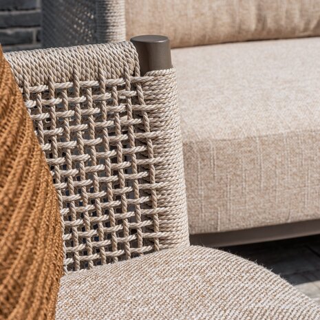 4 Seasons Outdoor Sofie Savanne stoel bank loungeset 5 delig keramiek terre 4 Seasons Outdoor