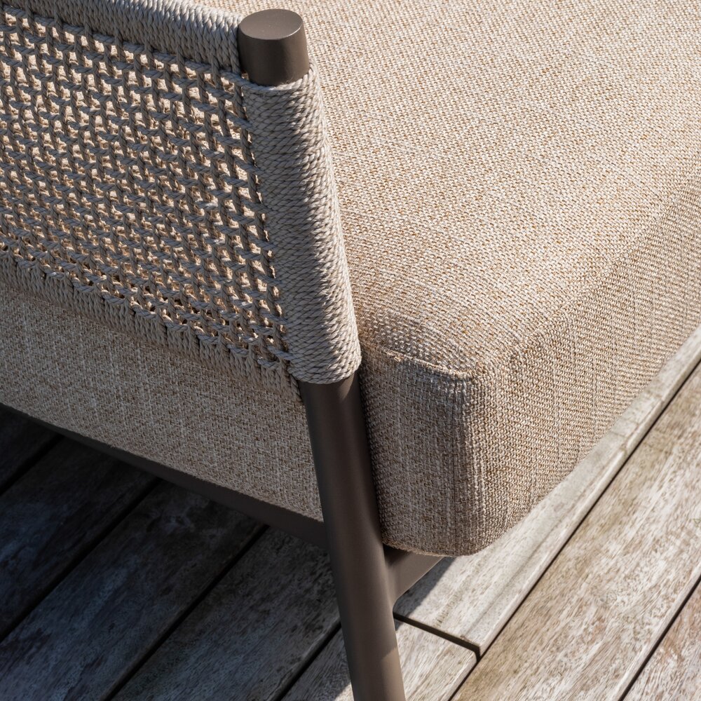 4 Seasons Outdoor Volta Savanne stoel bank loungeset 6 delig teak terre 4 Seasons Outdoor