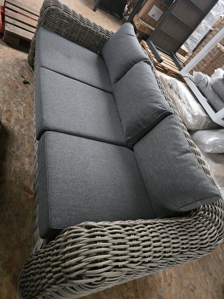 AVH-Collectie Showroommodel Las Palmas 3-zitsbank grijs AVH-Collectie Showroommodel Las Palmas 3-zitsbank grijs