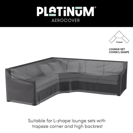 Aerocover Platinum AeroCover Loungesethoes hoekset trapeze 300x300x90xH65/90 Aerocover Platinum AeroCover Loungesethoes hoekset trapeze 300x300x90xH65/90