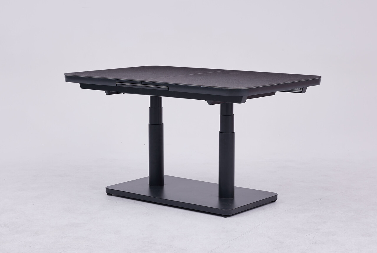 AVH-Collectie Savanna verstelbare loungeset 4 delig antraciet aluminium