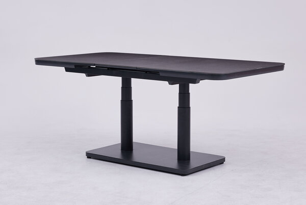 AVH-Collectie Savanna verstelbare loungeset 4 delig antraciet aluminium