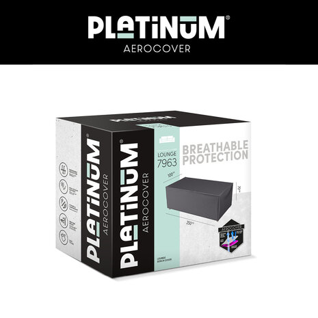 Aerocover Platinum AeroCover Loungebankhoes 250x100xH70 Aerocover Platinum AeroCover Loungebankhoes 250x100xH70