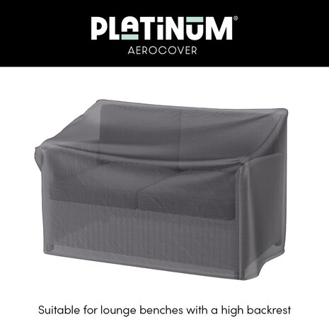 Aerocover Platinum AeroCover Loungebankhoes hoge rug 180x90xH65/90 Aerocover Platinum AeroCover Loungebankhoes hoge rug 180x90xH65/90