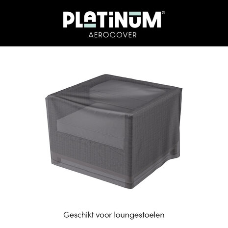 Aerocover Platinum AeroCover Loungestoelhoes 100x100xH70 Aerocover Platinum AeroCover Loungestoelhoes 100x100xH70