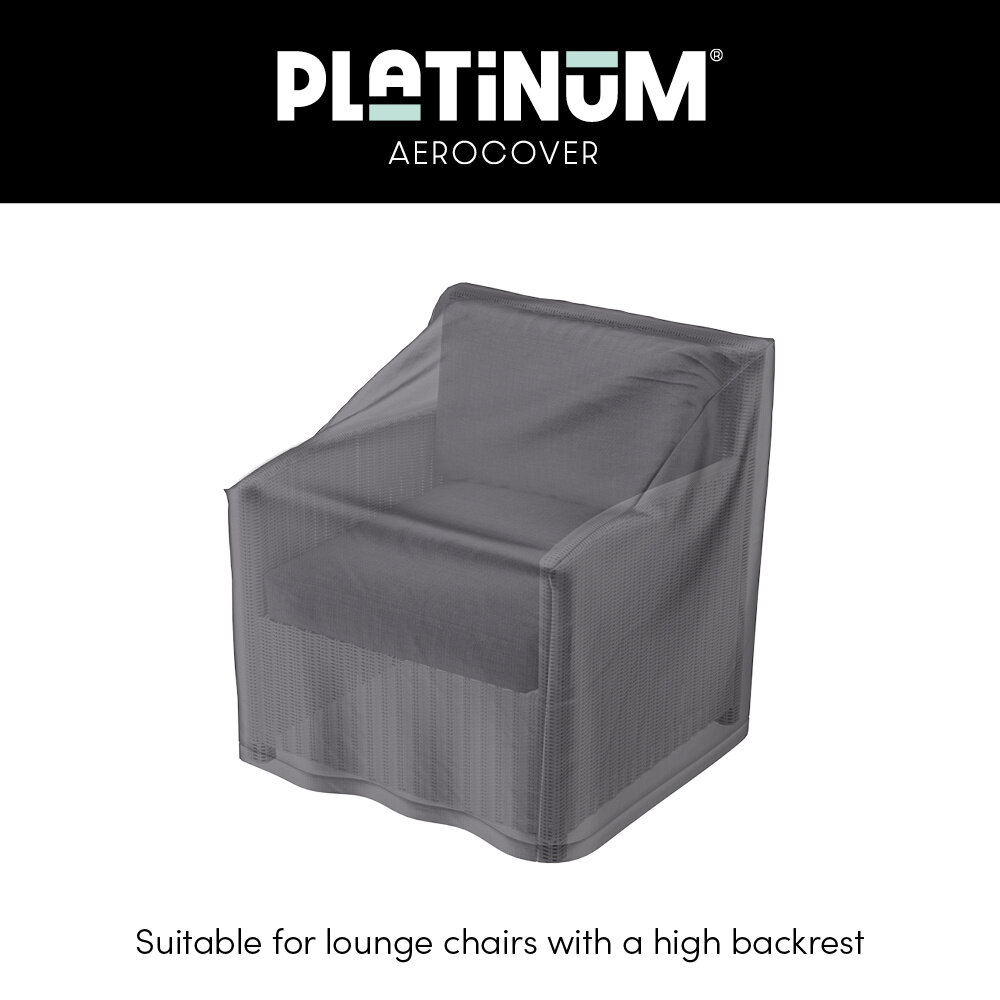 Aerocover Platinum AeroCover Loungestoelhoes hoge rug 80x90xH65/90 Aerocover Platinum AeroCover Loungestoelhoes hoge rug 80x90xH65/90