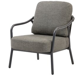 AVH-Collectie Serenno lounge tuinstoel aluminium antraciet AVH-Collectie Serenno lounge tuinstoel aluminium antraciet