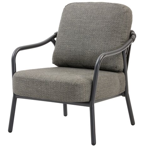 AVH-Collectie Serenno lounge tuinstoel aluminium antraciet AVH-Collectie Serenno lounge tuinstoel aluminium antraciet