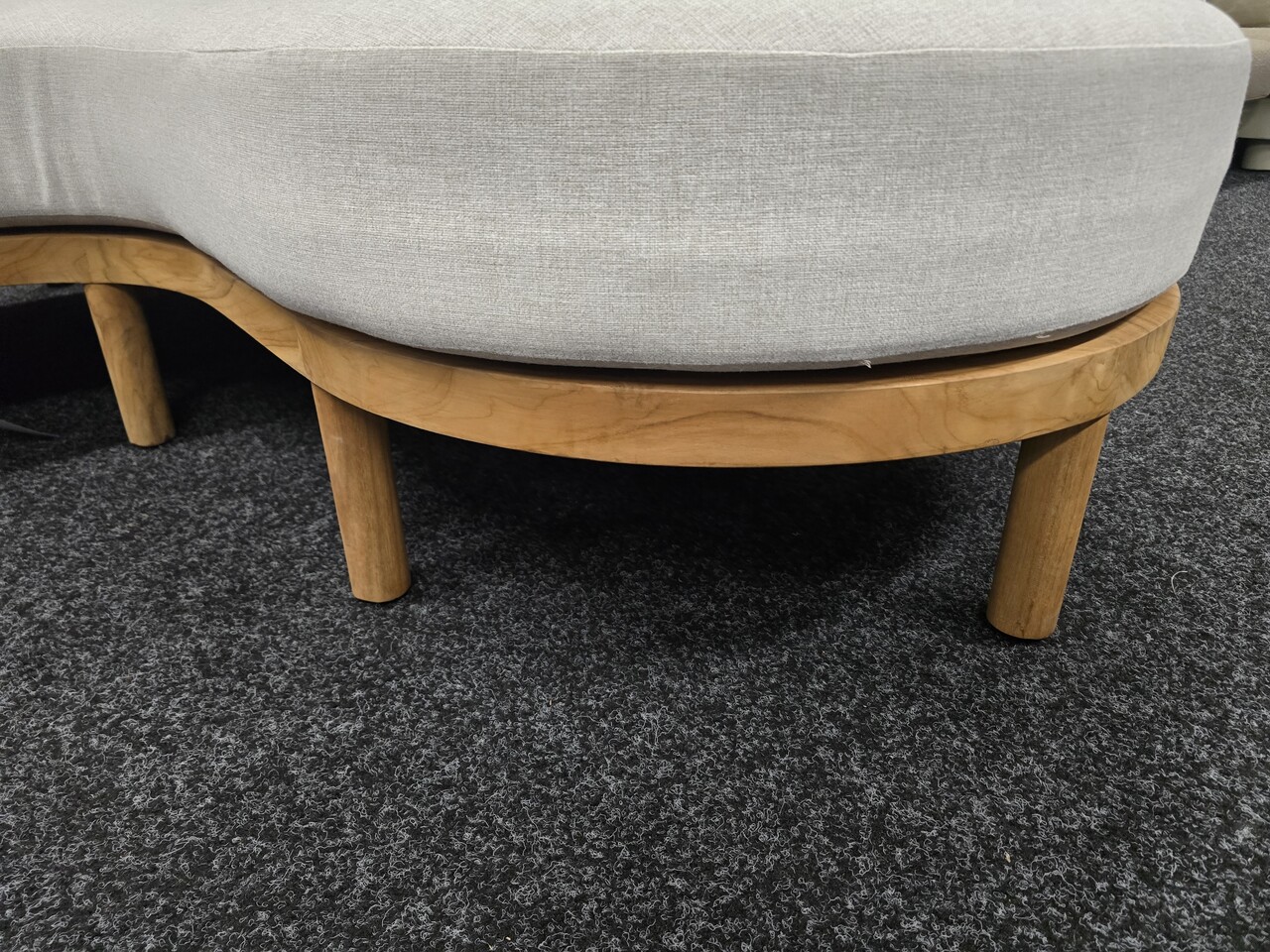 AVH-Collectie Showroommodel Madrid organische hoek loungeset 2 delig teakhout AVH-Collectie Showroommodel Madrid organische hoek loungeset 2 delig teakhout