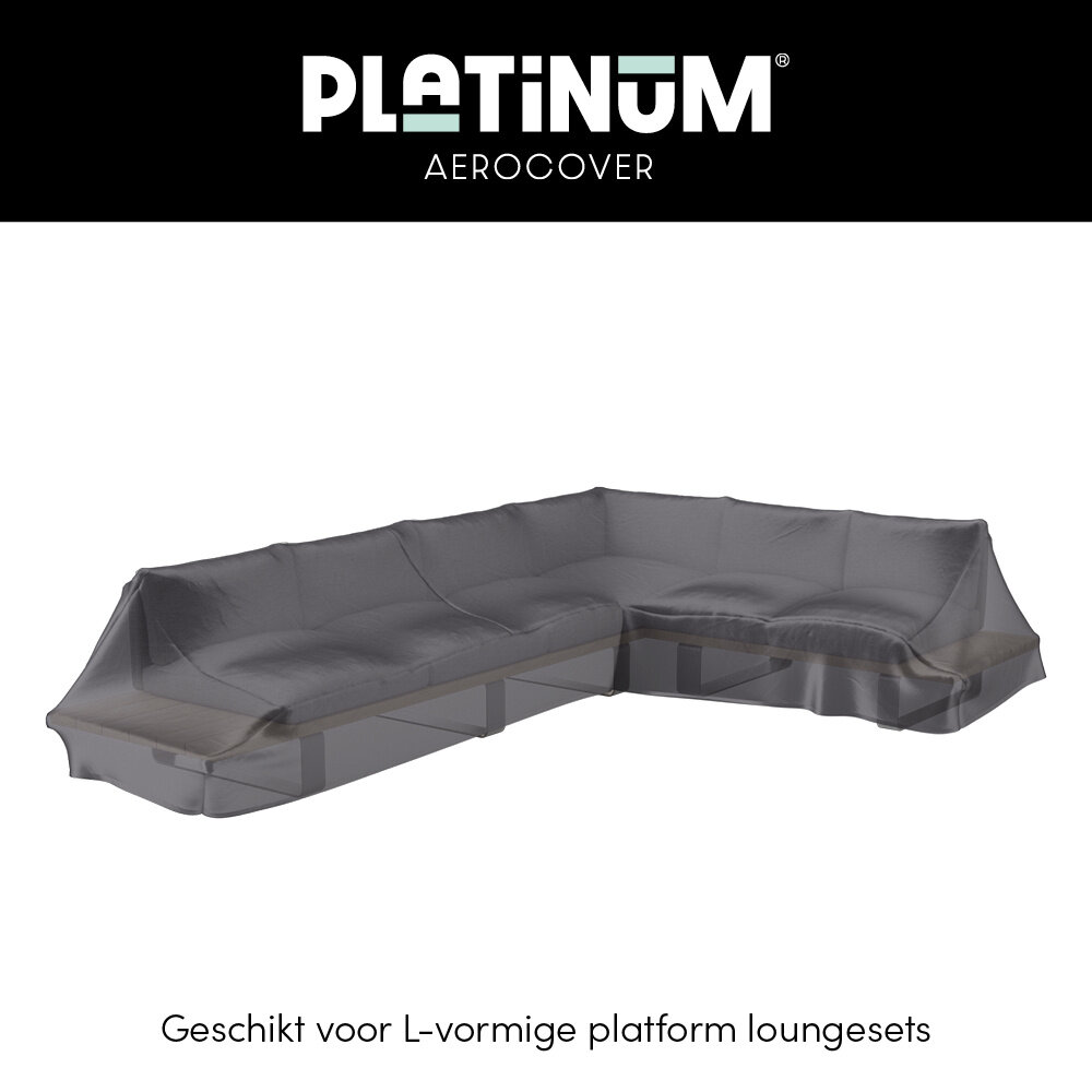 Aerocover Platinum AeroCover Loungeset platformhoes rechts 325x255x90xH30/45/70 Aerocover Platinum AeroCover Loungeset platformhoes rechts 325x255x90xH30/45/70