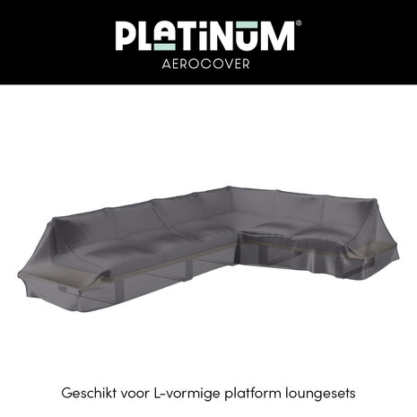 Aerocover Platinum AeroCover Loungeset platformhoes rechts 325x255x90xH30/45/70 Aerocover Platinum AeroCover Loungeset platformhoes rechts 325x255x90xH30/45/70