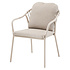 Sandora dining tuinstoel aluminium latte stapelbaar Sandora dining tuinstoel aluminium latte stapelbaar