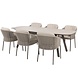 Taste 4SO Florence Manolo dining tuinset 240x103xH75 cm  7 delig terre Taste 4SO