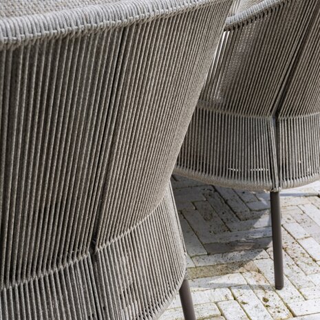 Taste 4SO Florence Manolo dining tuinset 240x103xH75 cm  7 delig terre Taste 4SO