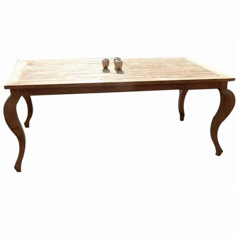 AVH-Collectie Showroommodel Calais dining tuintafel 200x100xH77 cm teak AVH-Collectie Showroommodel Calais dining tuintafel 200x100xH77 cm teak