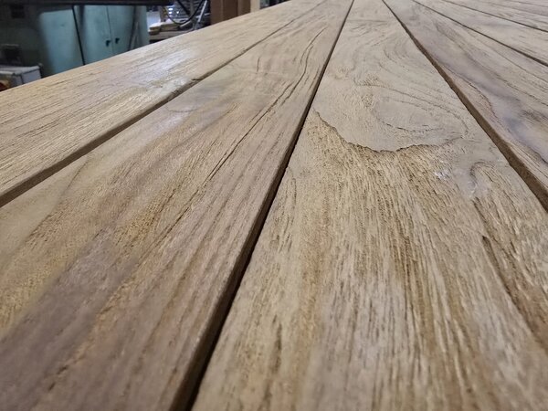 AVH-Collectie Showroommodel Calais dining tuintafel 200x100xH77 cm teak AVH-Collectie Showroommodel Calais dining tuintafel 200x100xH77 cm teak