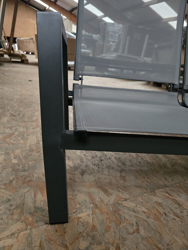 AVH-Collectie Showroommodel Pacific hoek loungeset 4 delig aluminium antraciet AVH-Collectie Showroommodel Pacific hoek loungeset 4 delig aluminium antraciet