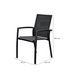 AVH-Collectie Malaga dining tuinstoel stapelbaar antraciet aluminium textileen AVH-Collectie Malaga dining tuinstoel stapelbaar antraciet aluminium textileen